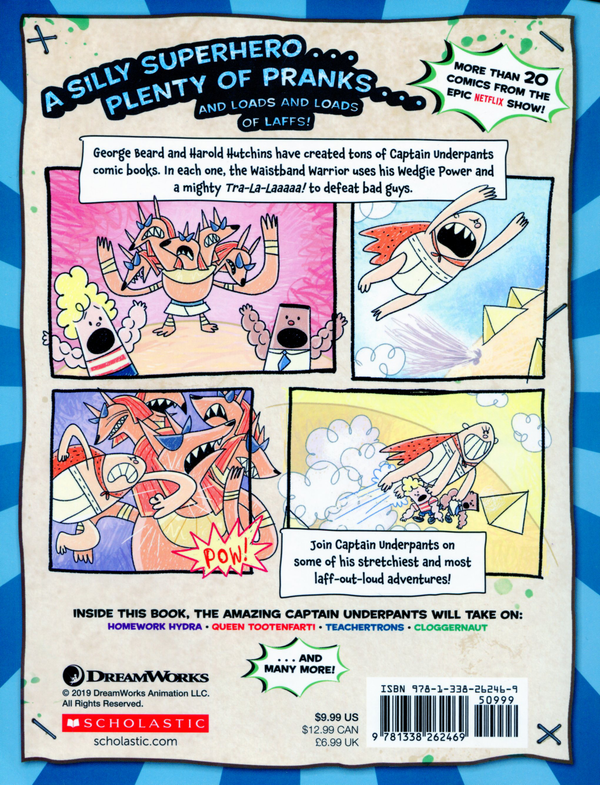 Бумажная книга «The Epic Tales of Captain Underpants. George and Harold's Epic Comix Collection», автор Мередит Русу - фото №1