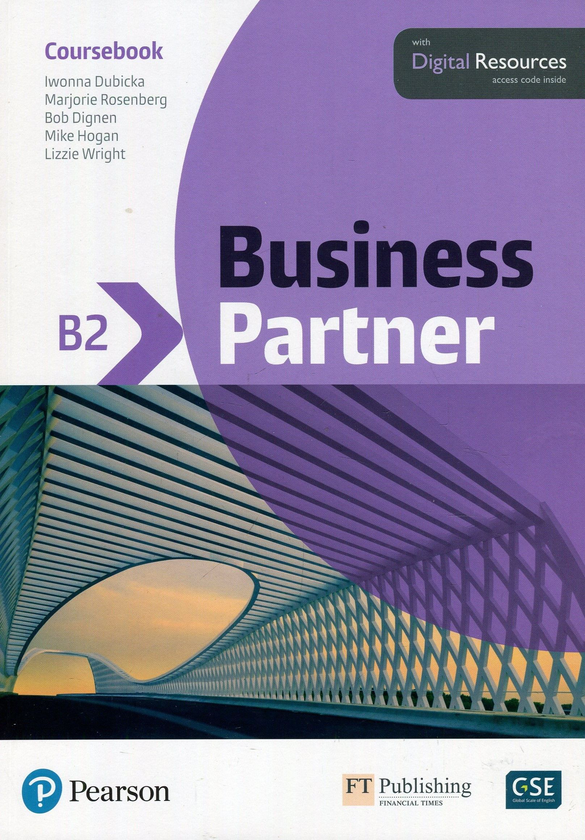[object Object] «Business Partner B2 Coursebook», авторів Боб Дігнен, Марджорі Розенберг, Ліззі Райт, Івона Дубичка, Майк Хоган - фото №1
