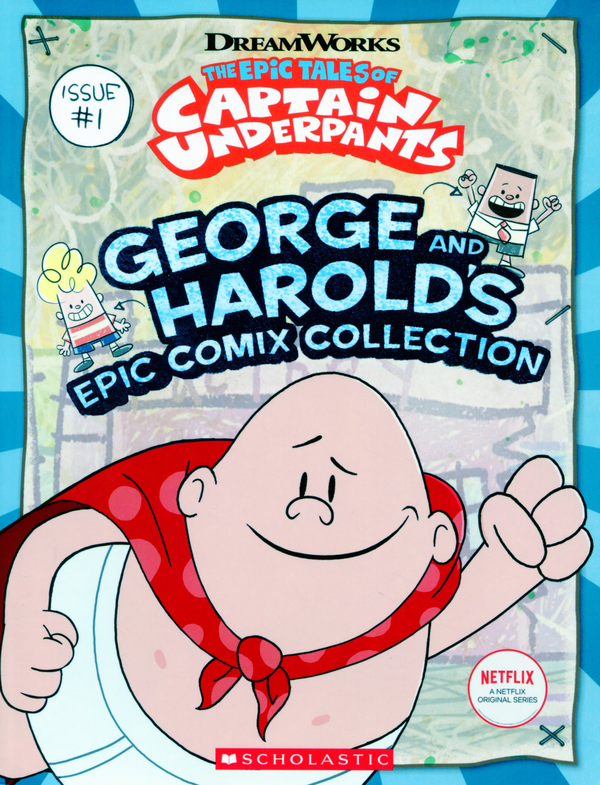 Бумажная книга «The Epic Tales of Captain Underpants. George and Harold's Epic Comix Collection», автор Мередит Русу - фото №1
