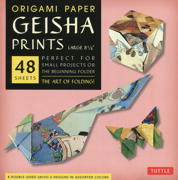 Паперова книга «Origami Paper Geisha Prints Large» - фото №1