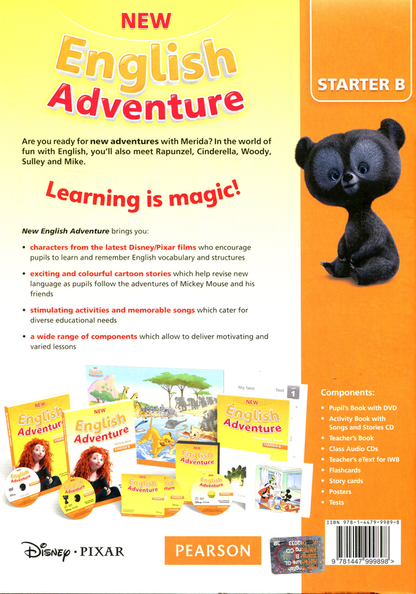 Бумажная книга «New English Adventure Starter B Activity Book (+ СD)», авторов Тесса Лочовски, Кристиана Бруни - фото №1