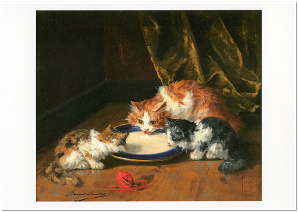 «Открытка Alfred-Arthur Brunel de Neuville — Mealtime (AN05)», бренда Artistic Card - фото №1