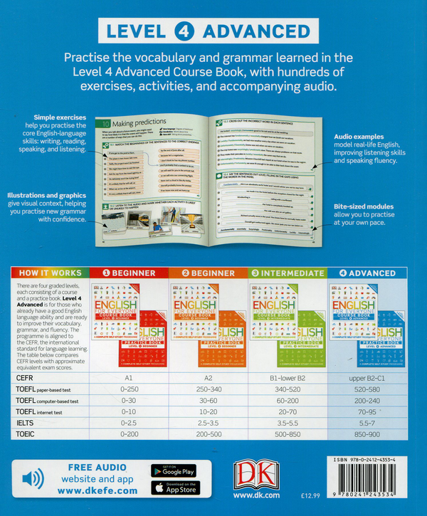 [object Object] «English for Everyone. Advanced Level 4 Practice Book. A Complete Self-Study Programme», автор Клер Харт - фото №2 - мініатюра