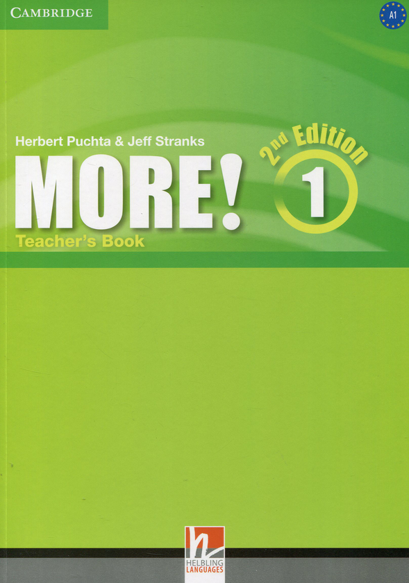 [object Object] «More! Level 1. Second edition. Teacher's Book», авторів Джефф Стренкс, Герберт Пухта - фото №1