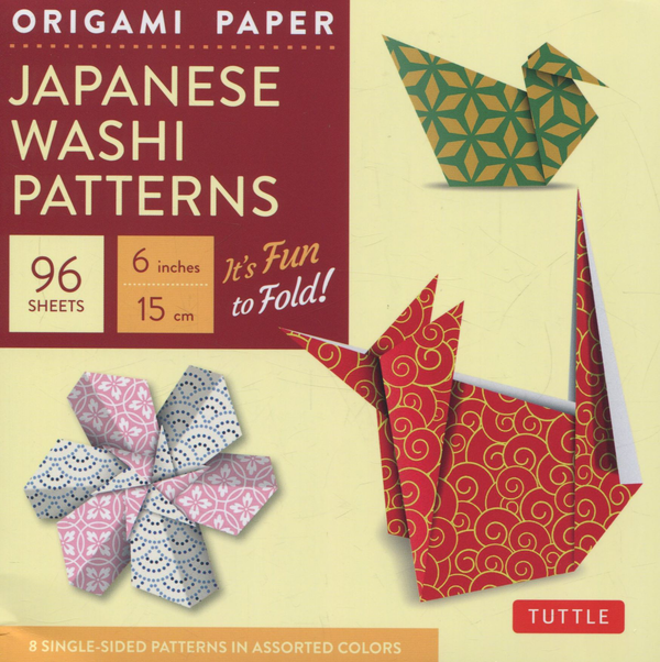 Бумажная книга «Japanese Washi Patterns. Perfect for Class Projects and Modular Origami» - фото №1