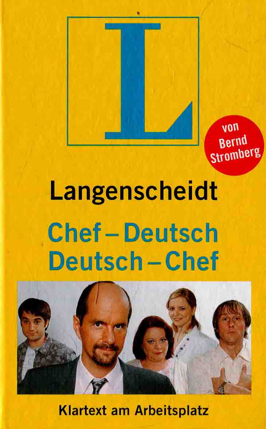 Бумажная книга «Langenscheidt Chef-Deutsch/Deutsch-Chef: Klartext am Arbeitsplatz» - фото №1