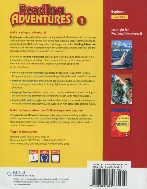 Бумажная книга «Reading Adventures. Book 1 », авторов Кармелла Лиске, Скотт Менкин - фото №1