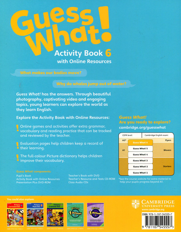 [object Object] «Guess What! Level 6. Activity Book with Online Resources», автор С'юзен Ріверс - фото №2 - мініатюра