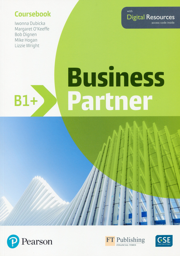 [object Object] «Business Partner B1+ Coursebook with Basic MyEnglishLab», авторів Джонатан Маркс, Ліззі Райт, Івона Дубичка, Маргарет О'Кіфф, Боб Дінен, Майкл Хоган - фото №1