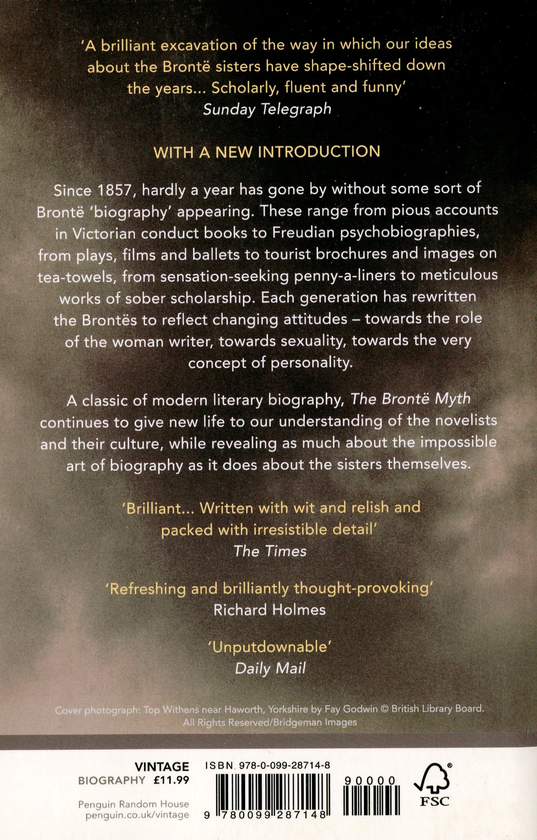 Паперова книга «The Bronte Myth», автор Лукаста Міллер - фото №1