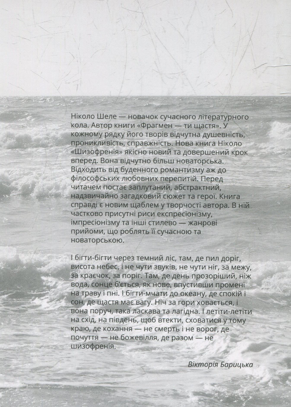 Бумажная книга «Шизофренія», автор Николо Шеле - фото №1