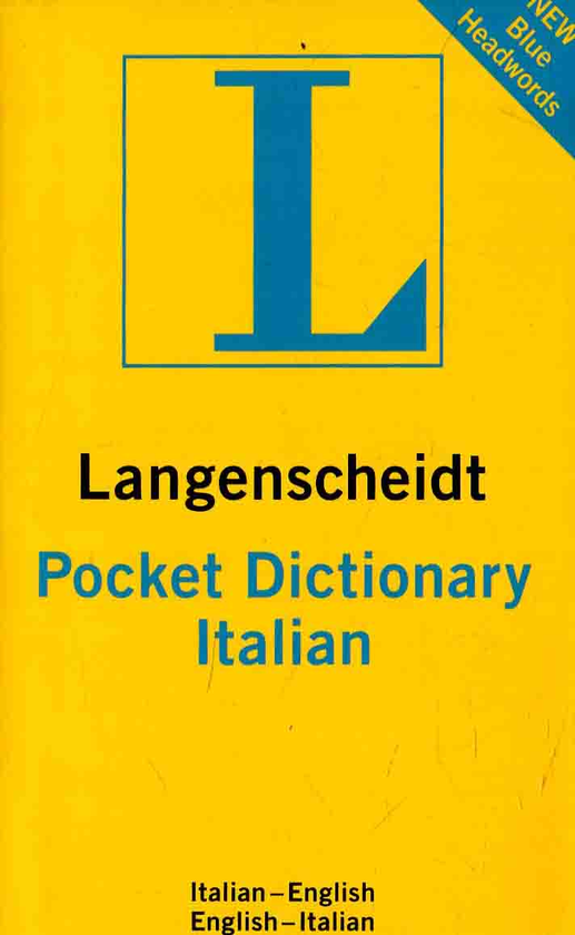 Паперова книга «Italian Pocket Dictionary» - фото №1
