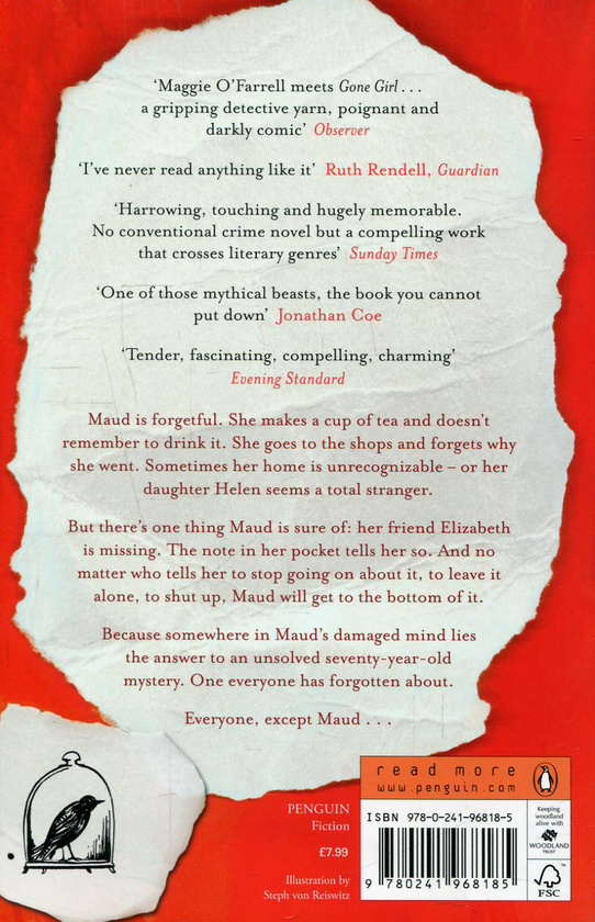 Паперова книга «Elizabeth is Missing », автор Емма Хілі - фото №1