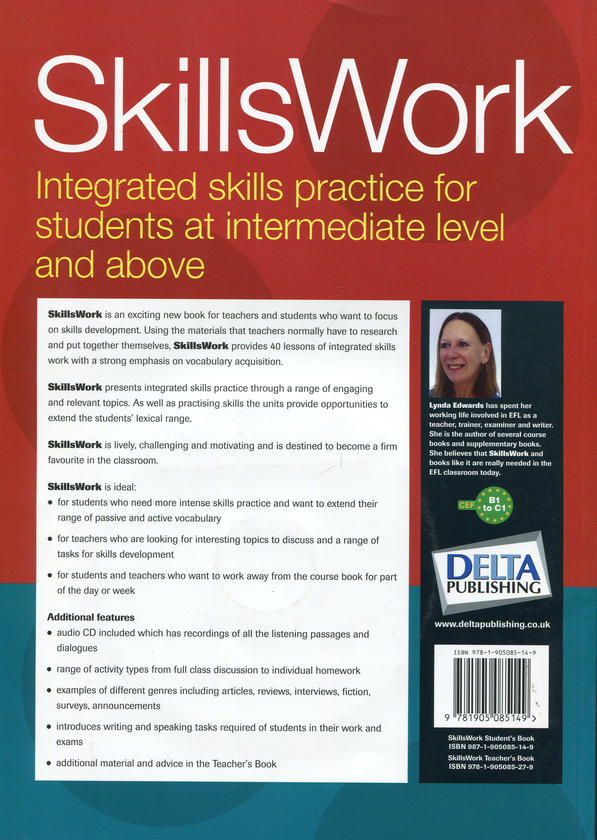 Бумажная книга «SKILLSWORK: STUDENT S BOOK (+ CD RAM)», автор Линда Эдвардс - фото №1