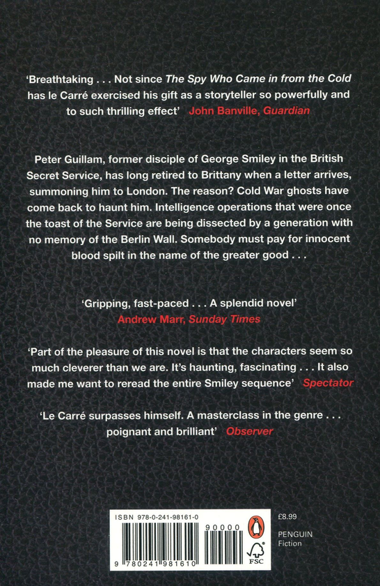 Паперова книга «A Legacy of Spies», автор Джон Ле Карре - фото №1