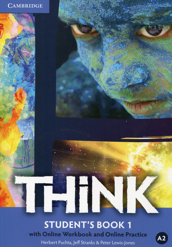 [object Object] «Think 1. Student's Book with Online Workbook and Online Practice», авторів Джефф Стренкс, Герберт Пухта - фото №1