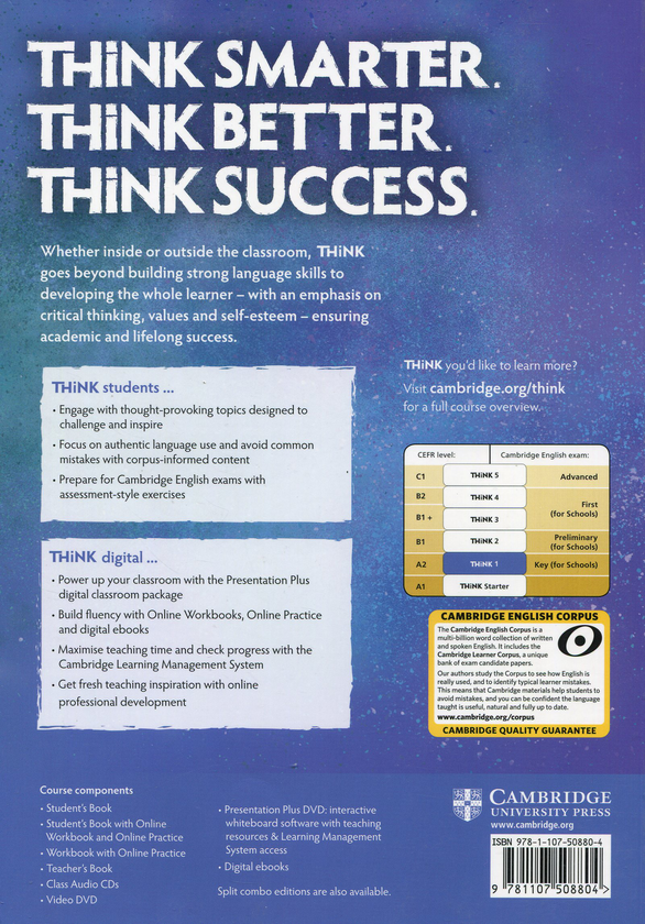 [object Object] «Think 1. Student's Book with Online Workbook and Online Practice», авторів Джефф Стренкс, Герберт Пухта - фото №2 - мініатюра