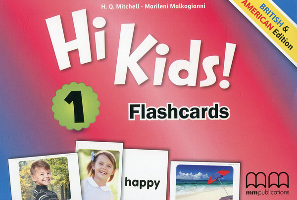 [object Object] «Hi Kids! 1 Flashcards», авторів Естер Войджицкі, Марілені Малкогіанні - фото №1