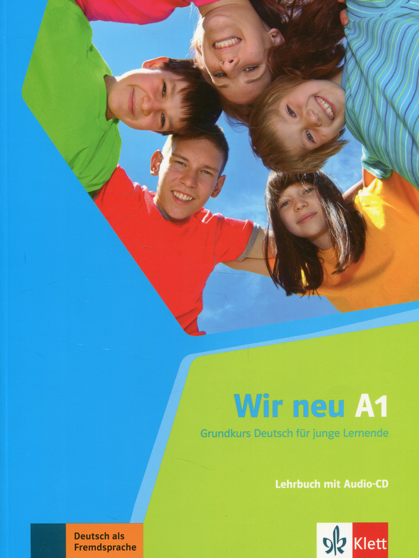 [object Object] «Wir neu A1. Lehrbuch. Grundkurs Deutsch fur junge Lernende (+ CD-ROM)», авторів Джорджио Мотта, Ева-Марія Йенкінс-Крумм - фото №1