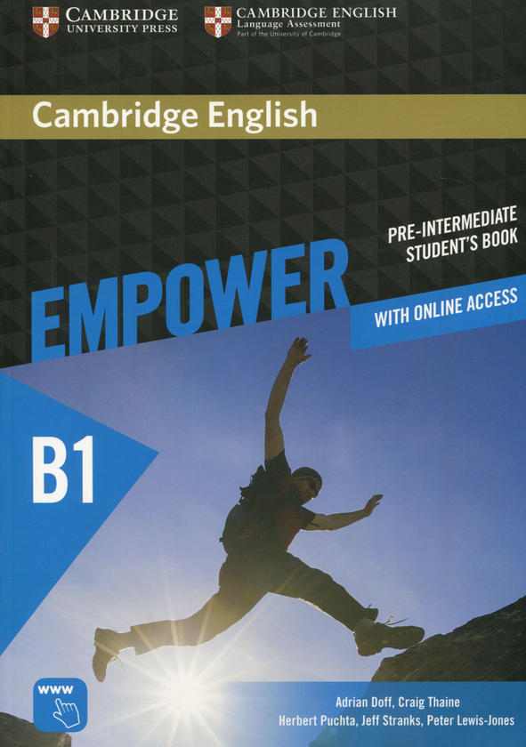 [object Object] «Cambridge English Empower B1. Pre-Intermediate Student's Book (+ Online access)», авторов Эдриан Дофф, Крейг Тайн, Герберт Пухта, Питер Левис-Джонс - фото №1
