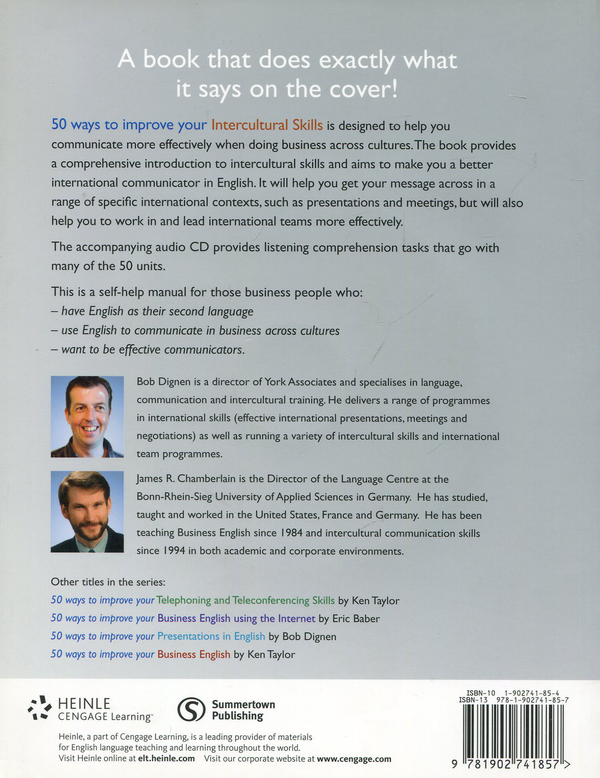 [object Object] «50 Ways to Improve Your Intercultural Skills ( +CD RAM)», авторів Боб Дігнен, Джеймс Чемберлен - фото №2 - мініатюра