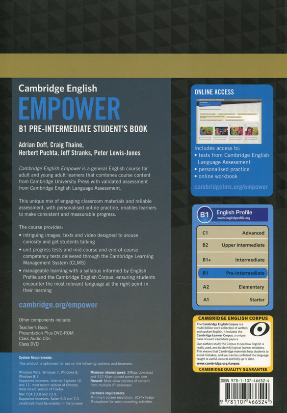 [object Object] «Cambridge English Empower B1. Pre-Intermediate Student's Book (+ Online access)», авторов Эдриан Дофф, Крейг Тайн, Герберт Пухта, Питер Левис-Джонс - фото №2 - миниатюра