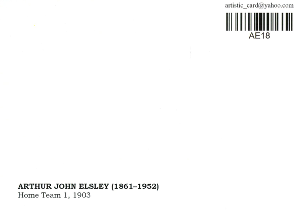 «Открытка Arthur John Elsley — Home Team 1 (AE18)», бренда Artistic Card - фото №1