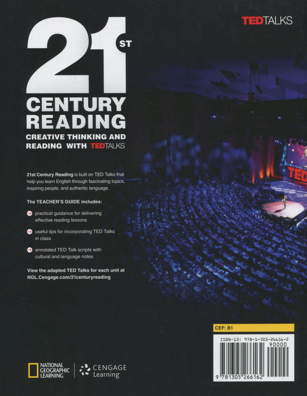 Паперова книга «21st Century Creative Thinking and Reading with TED Talks 1. Teacher Guide», авторів Робін Лонгшоу, Лаурі Бласс, Коллін Шейлс - фото №1