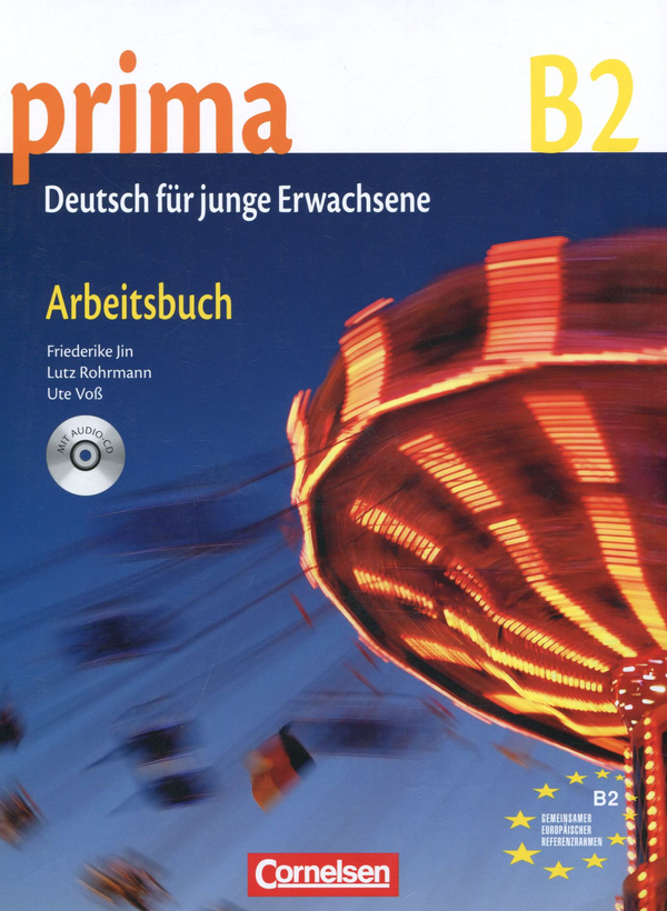 Паперова книга «Prima B2. Deutsch fur junge Erwachsene. Arbeitsbuch (+ CD)», авторів Фридеріке Джин, Лутц Рорманн, Уте Вос - фото №1