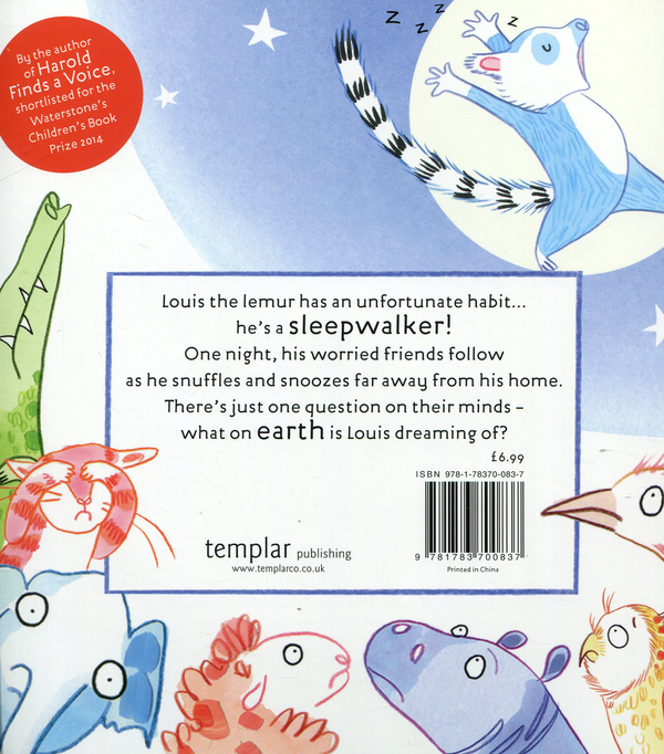 Паперова книга «Lemur Dreamer», автор Кортні Дікмас - фото №1
