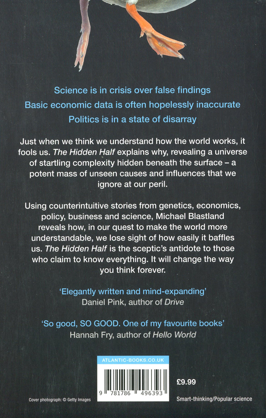 Бумажная книга «The Hidden Half. The Unseen Forces That Influence Everything», автор Майкл Бластланд - фото №1