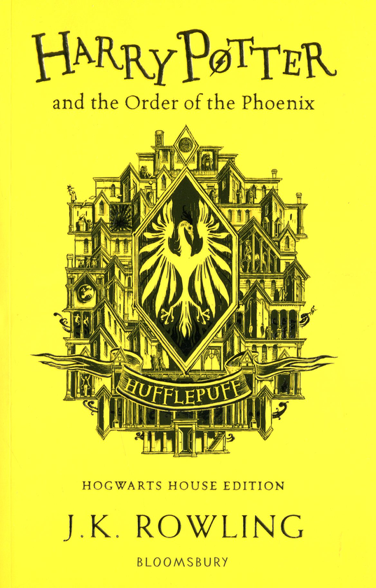 Бумажная книга «Harry Potter and the Order of the Phoenix. Hufflepuff Edition», автор Джоан Роулинг - фото №1