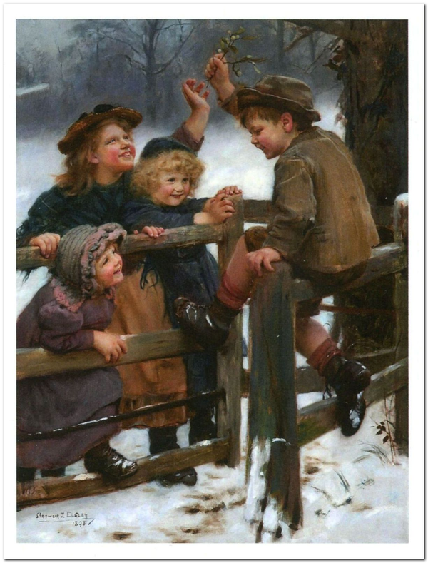 «Открытка Arthur John Elsley — At Bay (AE09)», бренда Artistic Card - фото №1