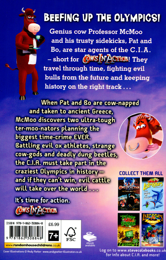 Бумажная книга «Cows in Action 10. The Moo-lympic Games», автор Стив Колл - фото №1