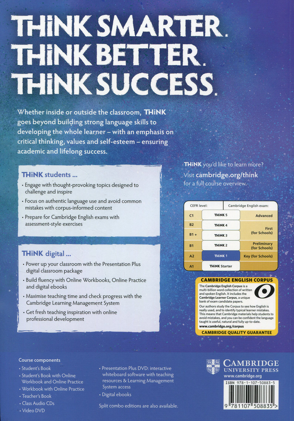 [object Object] «Think 1 Workbook with Online Practice», авторів Герберт Пухта, Джефф Стренкс - фото №2 - мініатюра
