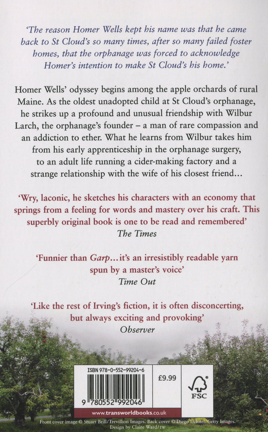 Бумажная книга «The Cider House Rules», автор Джон Ирвинг - фото №1