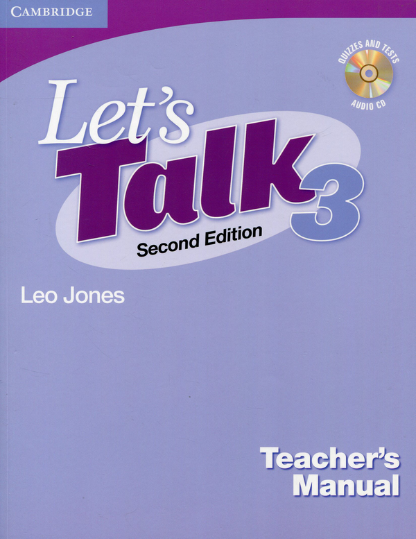 Паперова книга «Let's Talk 3. Teacher's Book. Second Edition (+ CD-ROM)», автор Лео Джонс - фото №1