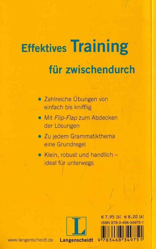Паперова книга «Langenscheidt Deutsch-Flip Grammatiktraining» - фото №1