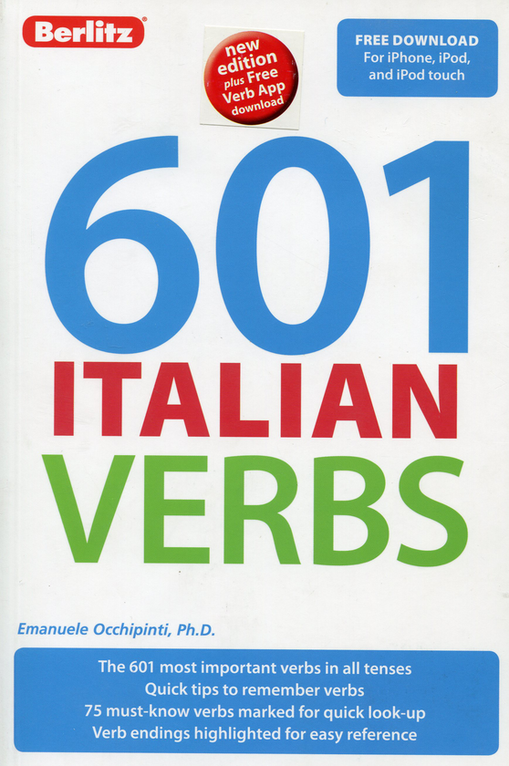 Паперова книга «601 Verb Book. Italian» - фото №1
