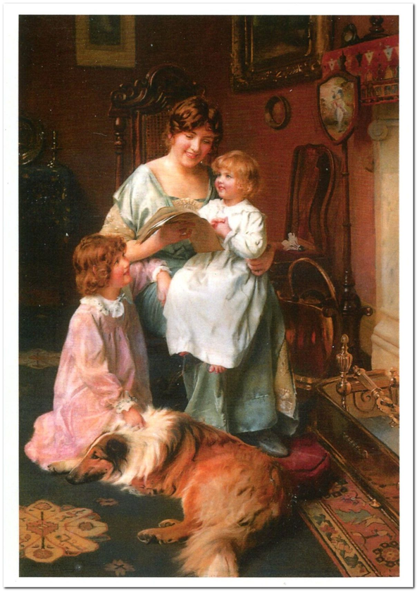  «Открытка Arthur John Elsley — Bedtime Story (AE04)», бренда Artistic Card - фото №1