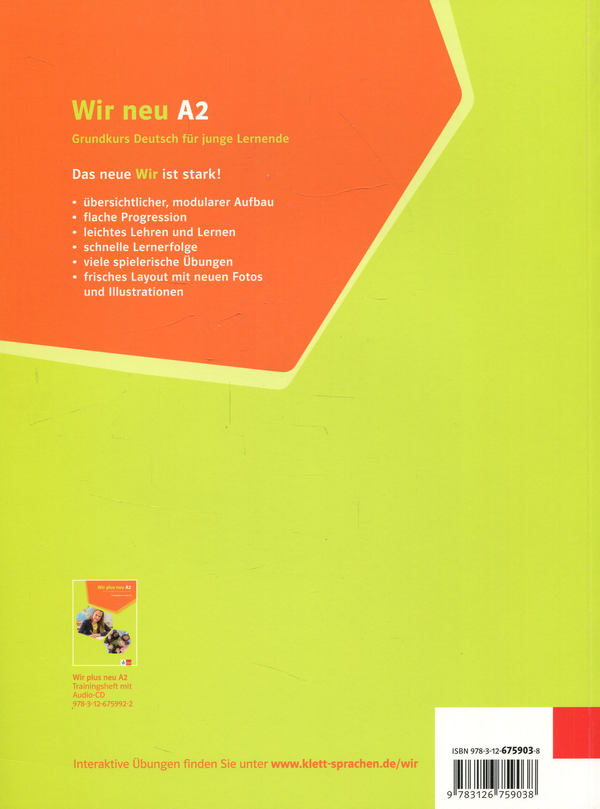 [object Object] «Wir neu A2. Arbeitsbuch. Grundkurs Deutsch fur junge Lernende», авторів Джорджио Мотта, Ева-Марія Йенкінс-Крумм - фото №2 - мініатюра