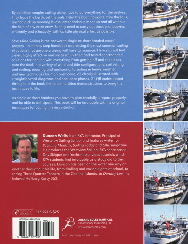 Паперова книга «Stress-Free Sailing: Single and Short-handed Techniques», автор Дункан Уеллс - фото №1