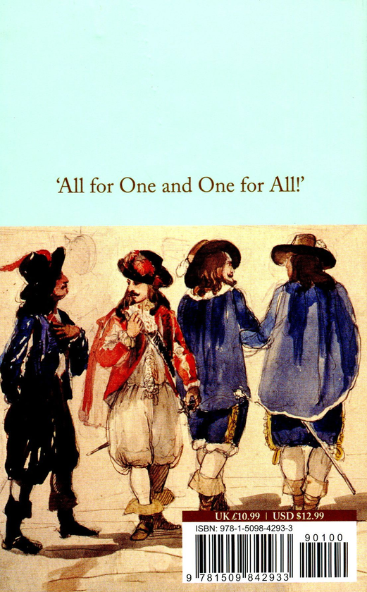Бумажная книга «The Three Musketeers», автор Александр Дюма - фото №1