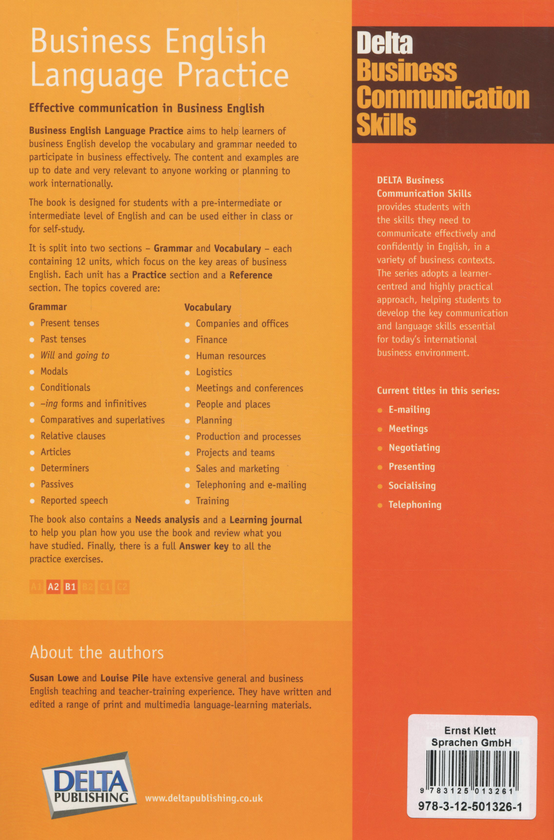 [object Object] «Delta Business Communication Skills. Business English Language Practice B1-B2. Coursebook», авторів Сьюзен Лоу, Луїза Пайл - фото №2 - мініатюра