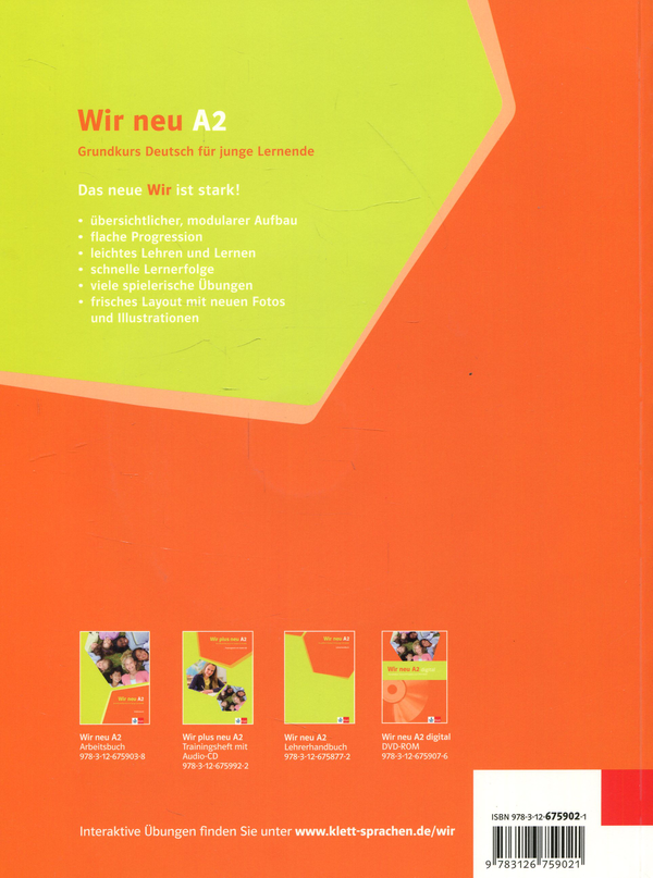 [object Object] «Wir neu A2. Lehrbuch. Grundkurs Deutsch fur junge Lernende (+ CD-ROM)», авторів Джорджио Мотта, Ева-Марія Йенкінс-Крумм - фото №2 - мініатюра