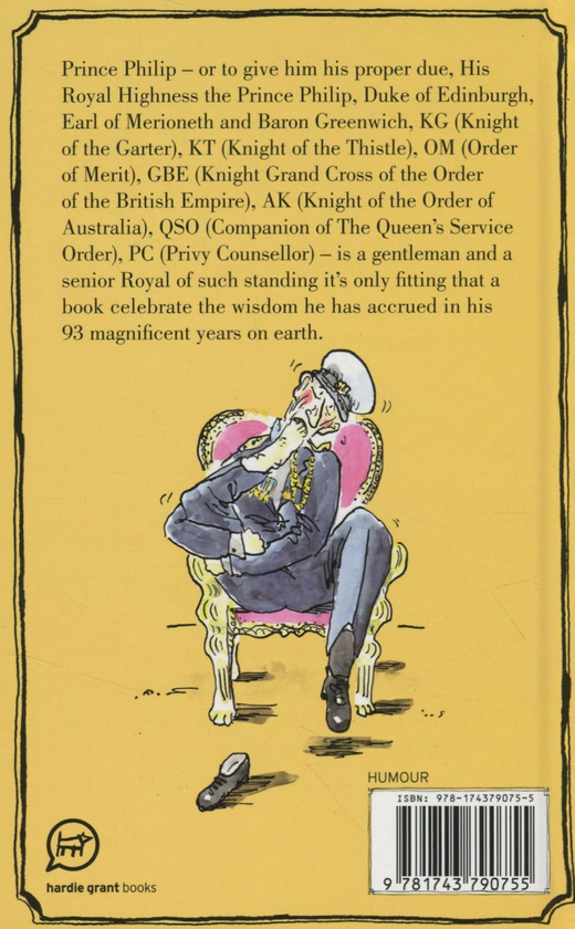 Бумажная книга «The Wisdom of Prince Philip», автор Энтони А. Батт - фото №1