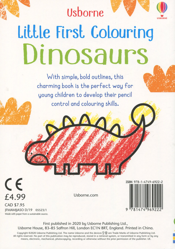 Бумажная книга «Dinosaurs», автор Кирстин Робсон - фото №1