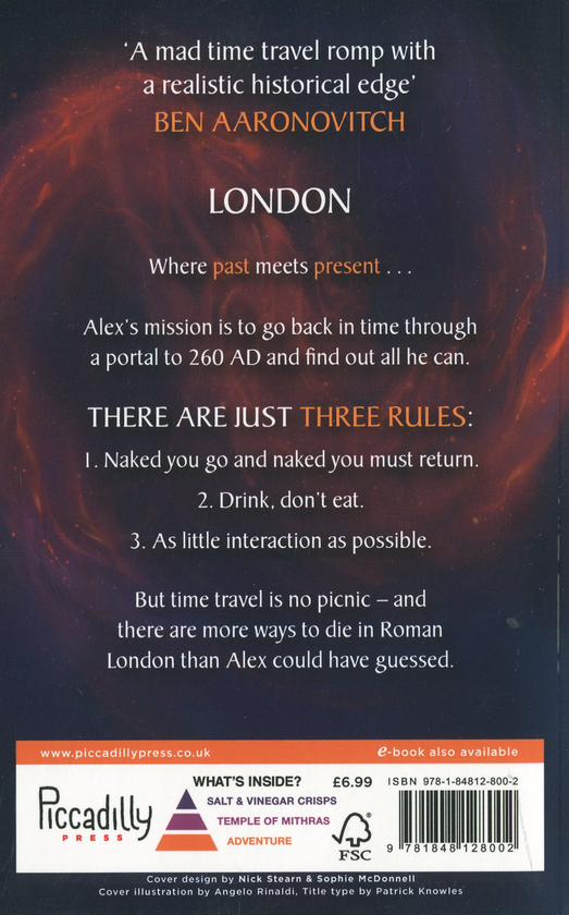 Бумажная книга «The Time Travel Diaries», автор Кэролайн Лоуренс - фото №1