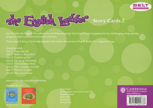Бумажная книга «English Ladder. Level 2. Story Cards », авторов Кэтрин Скотт, Пол Хаус, Сьюзан Хаус - фото №1