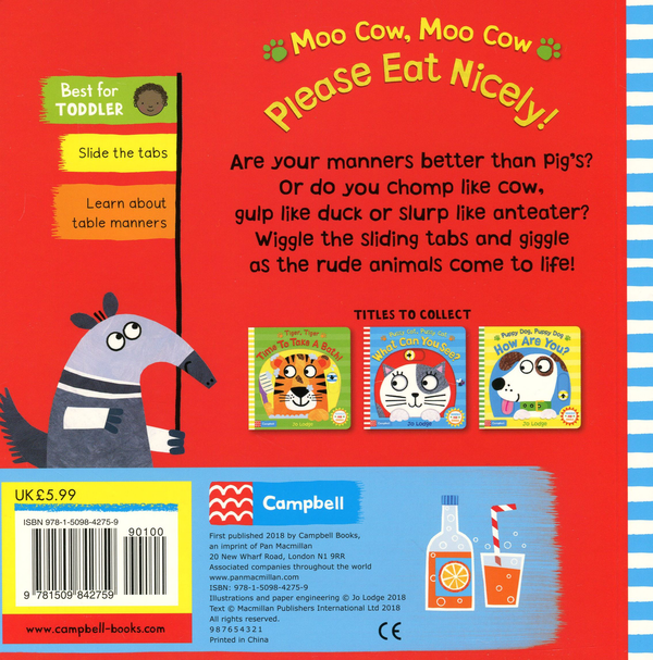 [object Object] «Moo Cow, Moo Cow, Please Eat Nicely!» - фото №2 - миниатюра